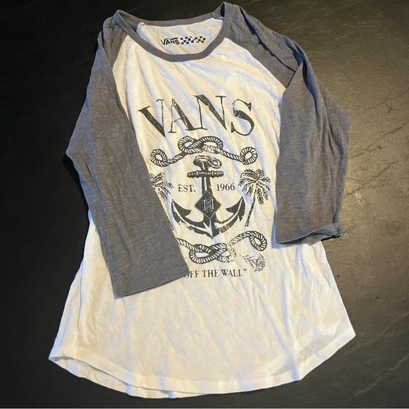 Vans quarter sleeve top - Picture 1 of 4